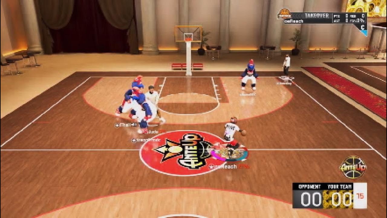 NBA 2K20 COMP STAGE AGAINST 3 MASCOTS