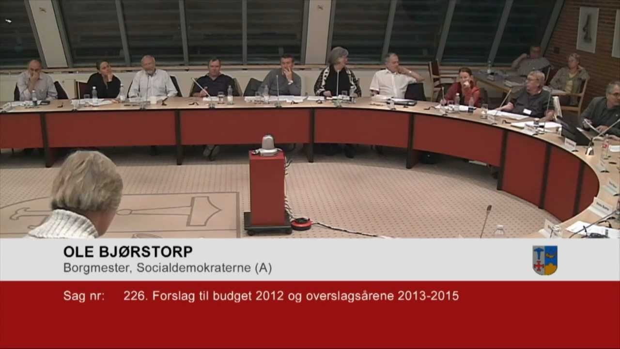 Ish&oslash;j Byr&aring;d har indg&aring;et budgetforlig - TV-Ish&oslash;j