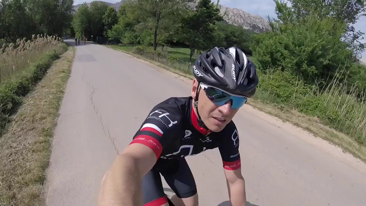 Chorwacja - wyspa KRK szosówką ( KRK  - road bike)