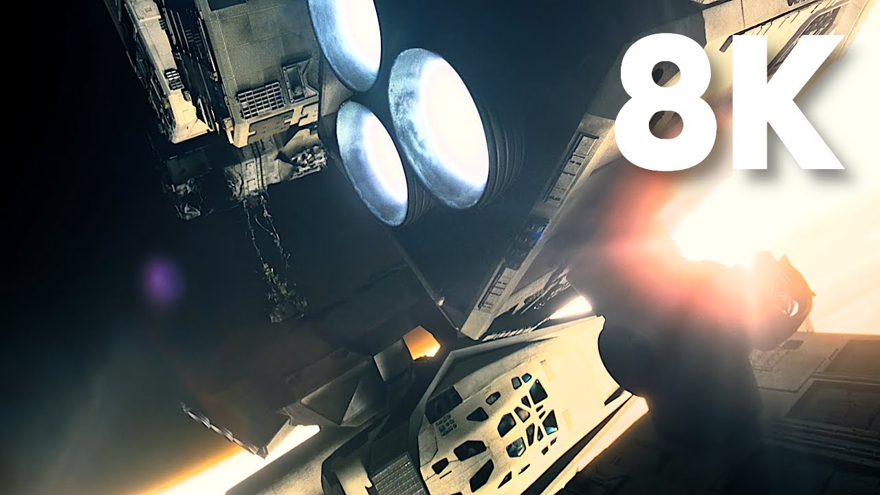Black Hole Gargantua/Detach | Interstellar (2014) [8K Upscale]