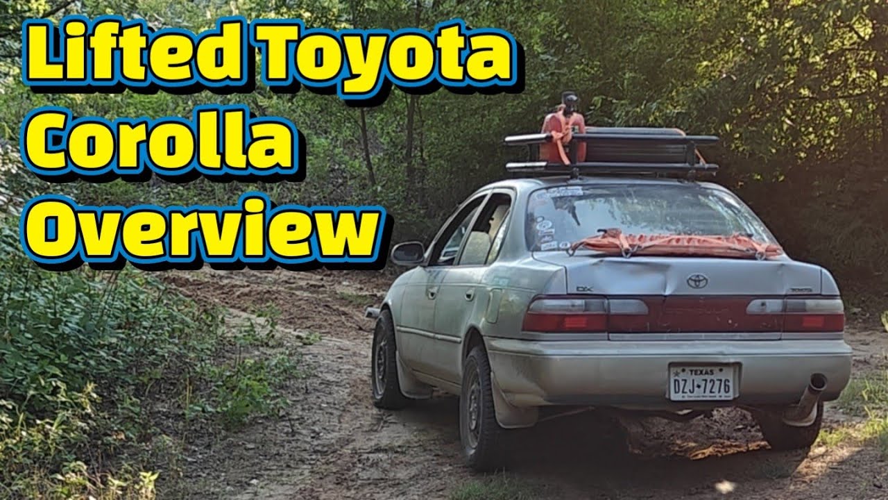 Lifted Toyota Corolla Gambler 500 car