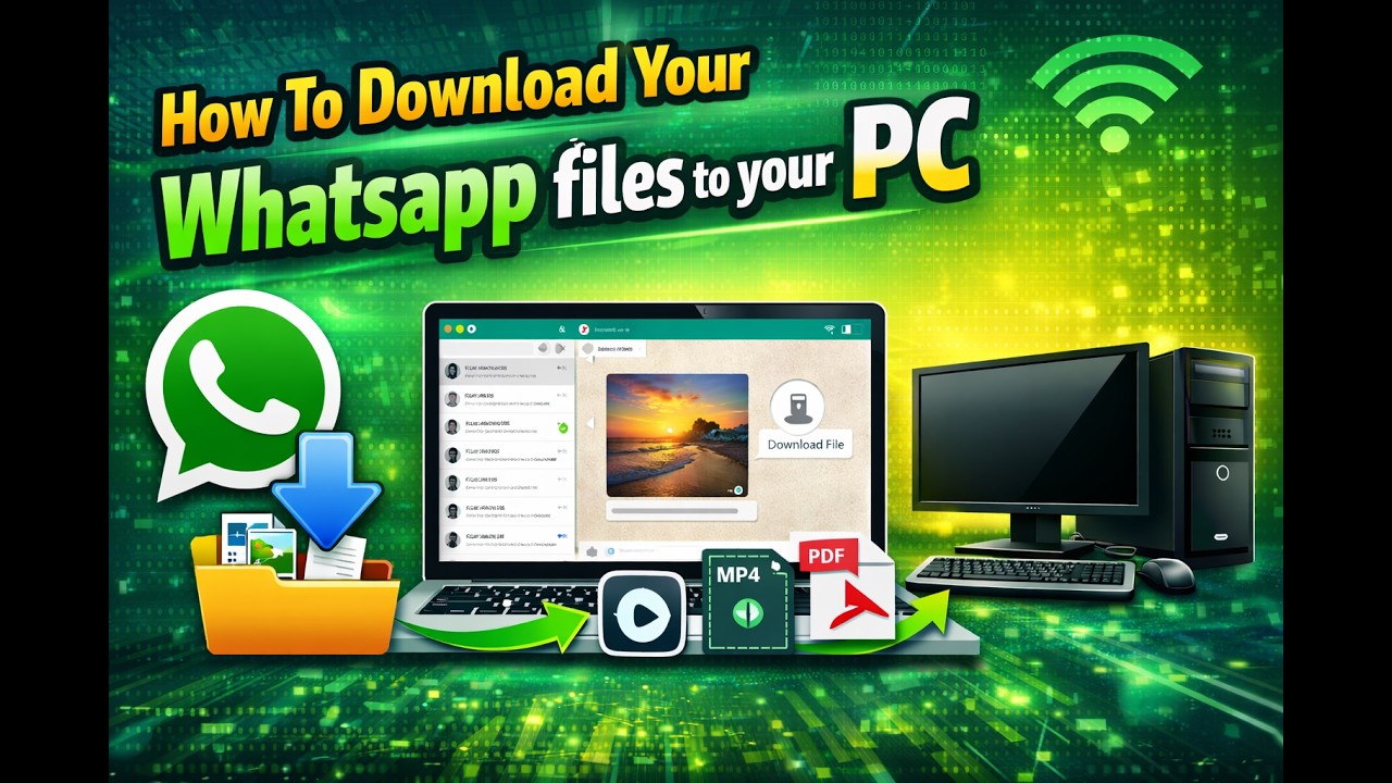 Download WhatsApp Photos, Videos & Documents to PC – WhatsApp Web Tutorial 2026