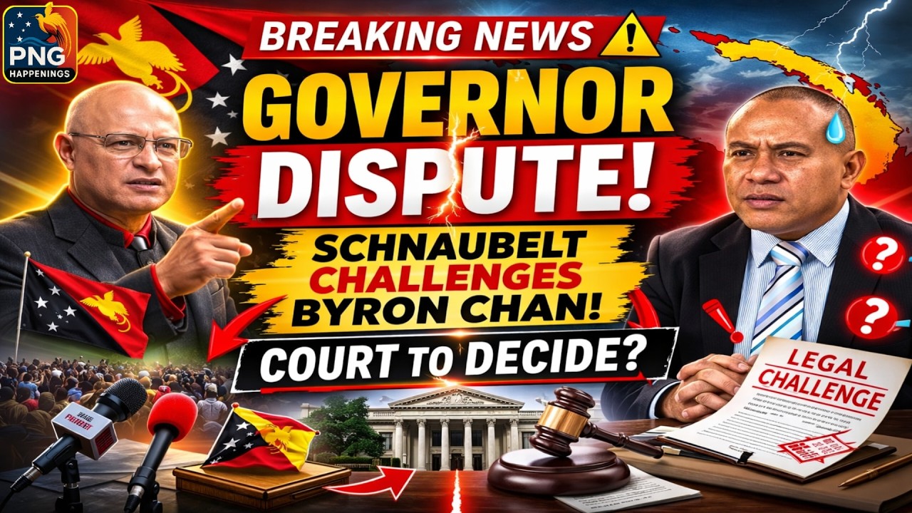 Schnaubelt Challenges Byron Chan’s Swearing-In as New Ireland Governor | PNG Happenings