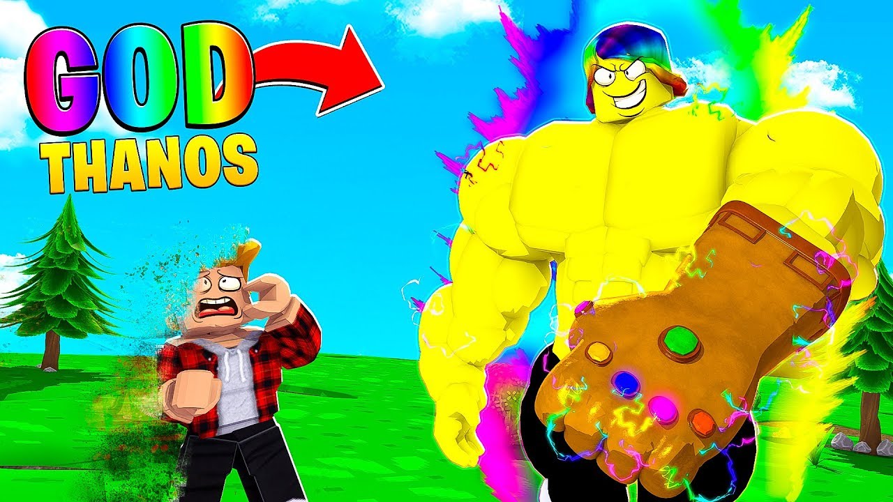 I became the MAX STRENGTH BOSS and DESTROYED THE WORLD.. (Roblox)