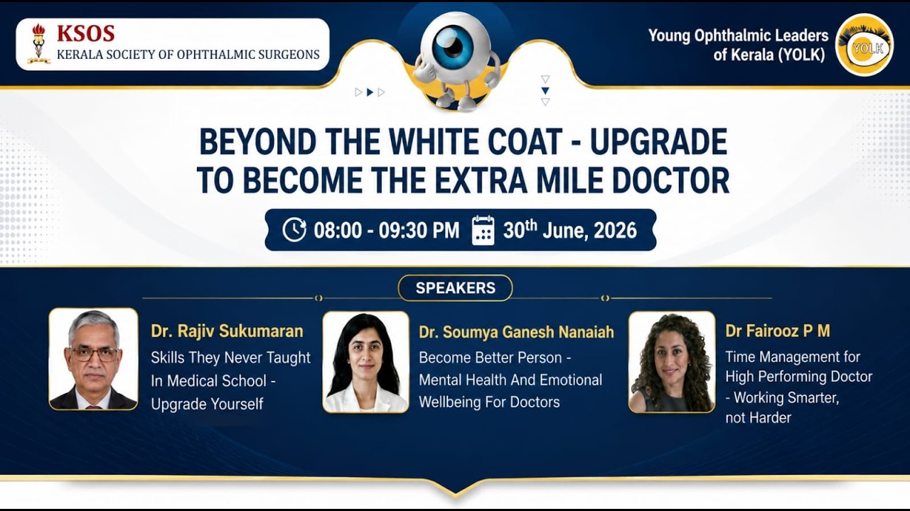 Beyond The White Coat- Upgrade To Become The Extra Mile Doctor | YOLK | KSOS