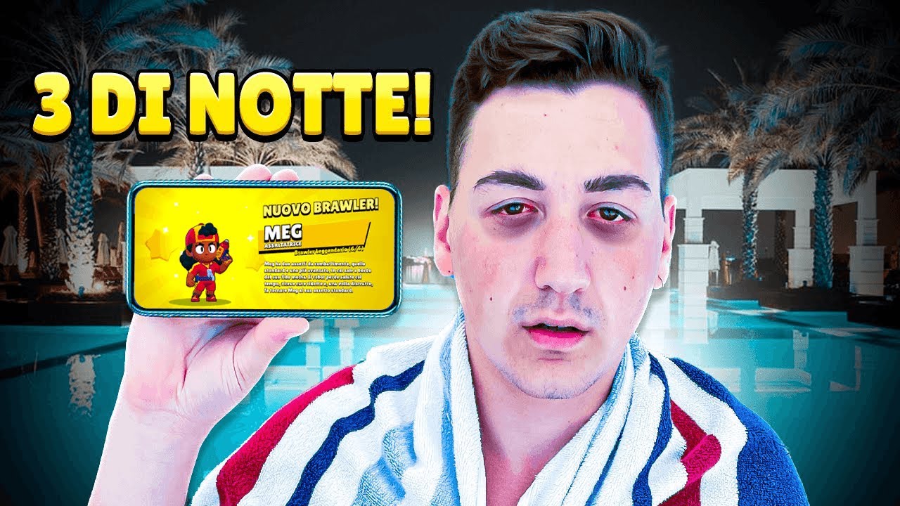 APRO CASSE ALLE 3 DI NOTTE IN PISCINA SU BRAWL STARS!