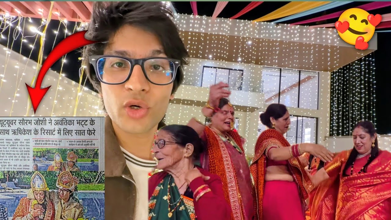 finally shadi vlog start ho gaye 😍- Sourav Joshi vlogs 🥰