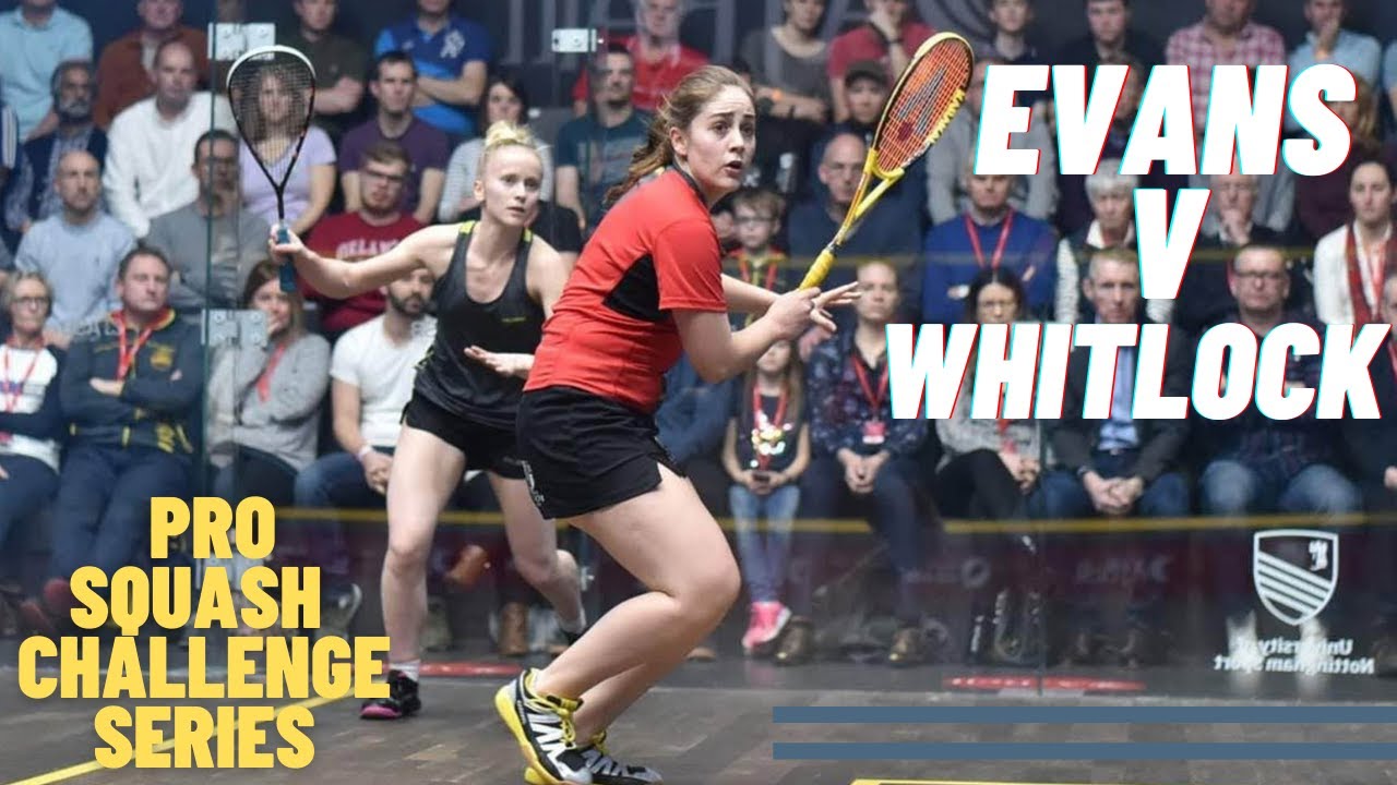 TESNI EVANS v EMILY WHITLOCK | PRO SQUASH CHALLENGE SERIES | Full Match Replay
