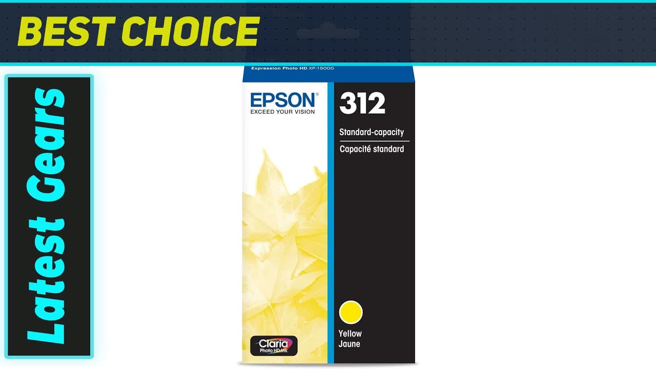 `Epson 312 Claria Photo HD Ink: The Ultimate Yellow for Your Photo Printer!