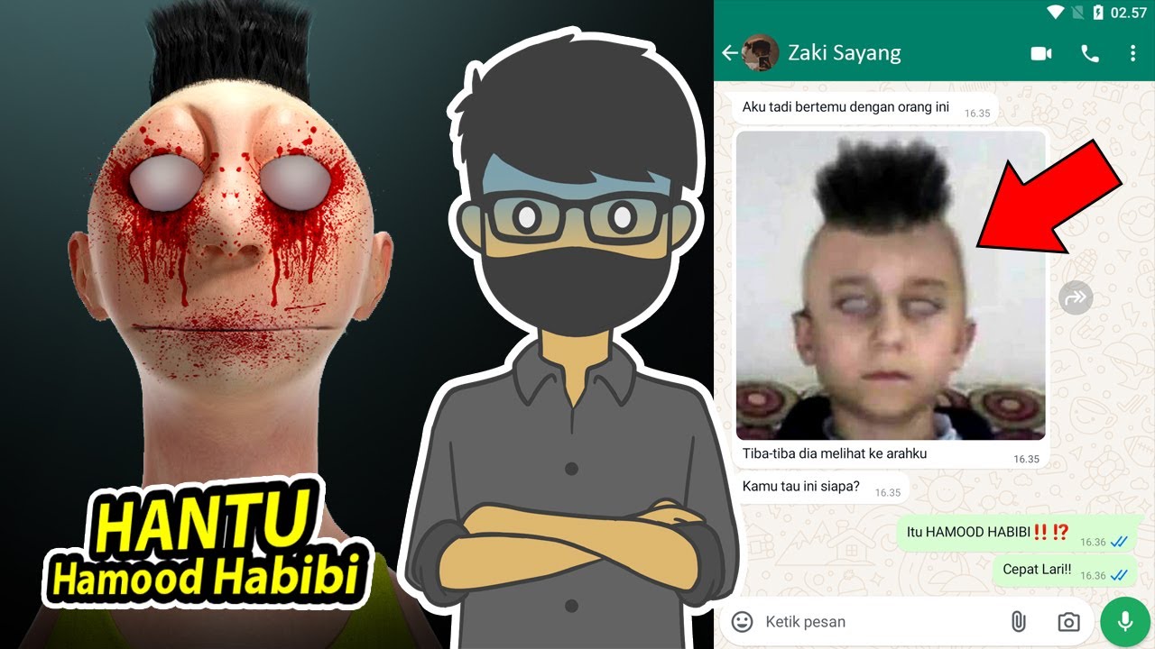 JANGAN NONTON HAMOOD HABIBI JAM 3 PAGI | Chat History Seram