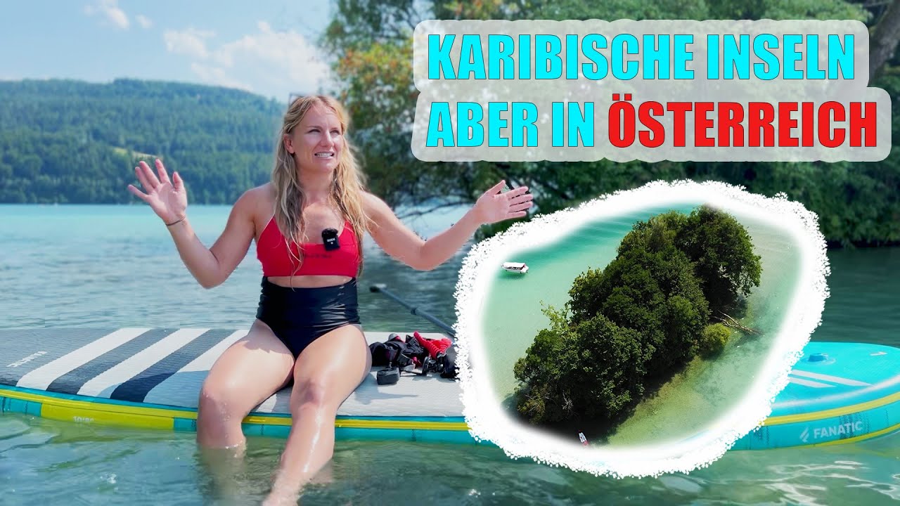SUP TOUR zu den HELLUVA INSELN | TRAUMURLAUB am WÖRTHERSEE