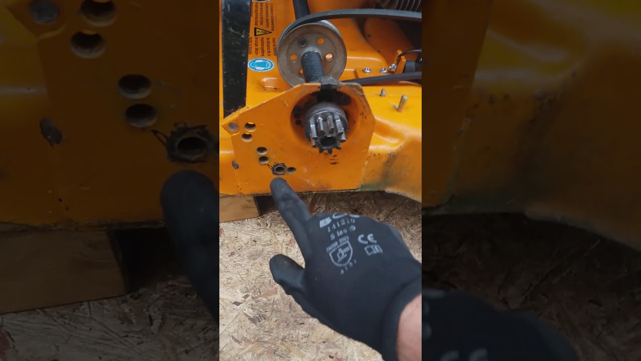 Tausch Riemen Riemenwechsel an AS26 AH8 / AS Mäher reparieren