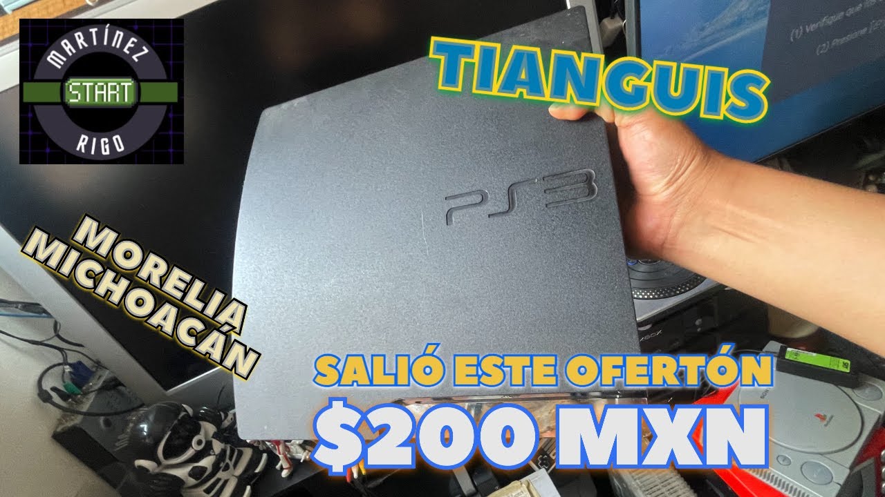 Una PS3 en del tianguis MORELIA MICH MEX