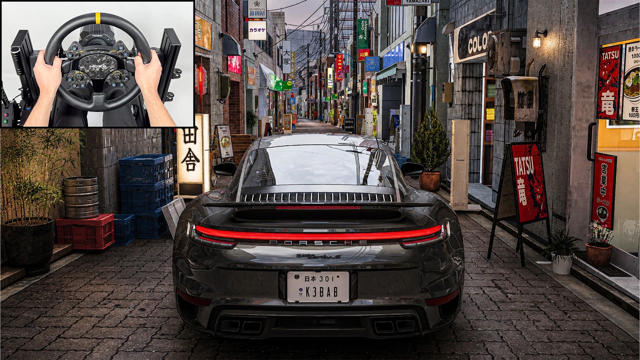 2023 Porsche 911 Turbo S | Forza Horizon 6 | Steering Wheel Gameplay
