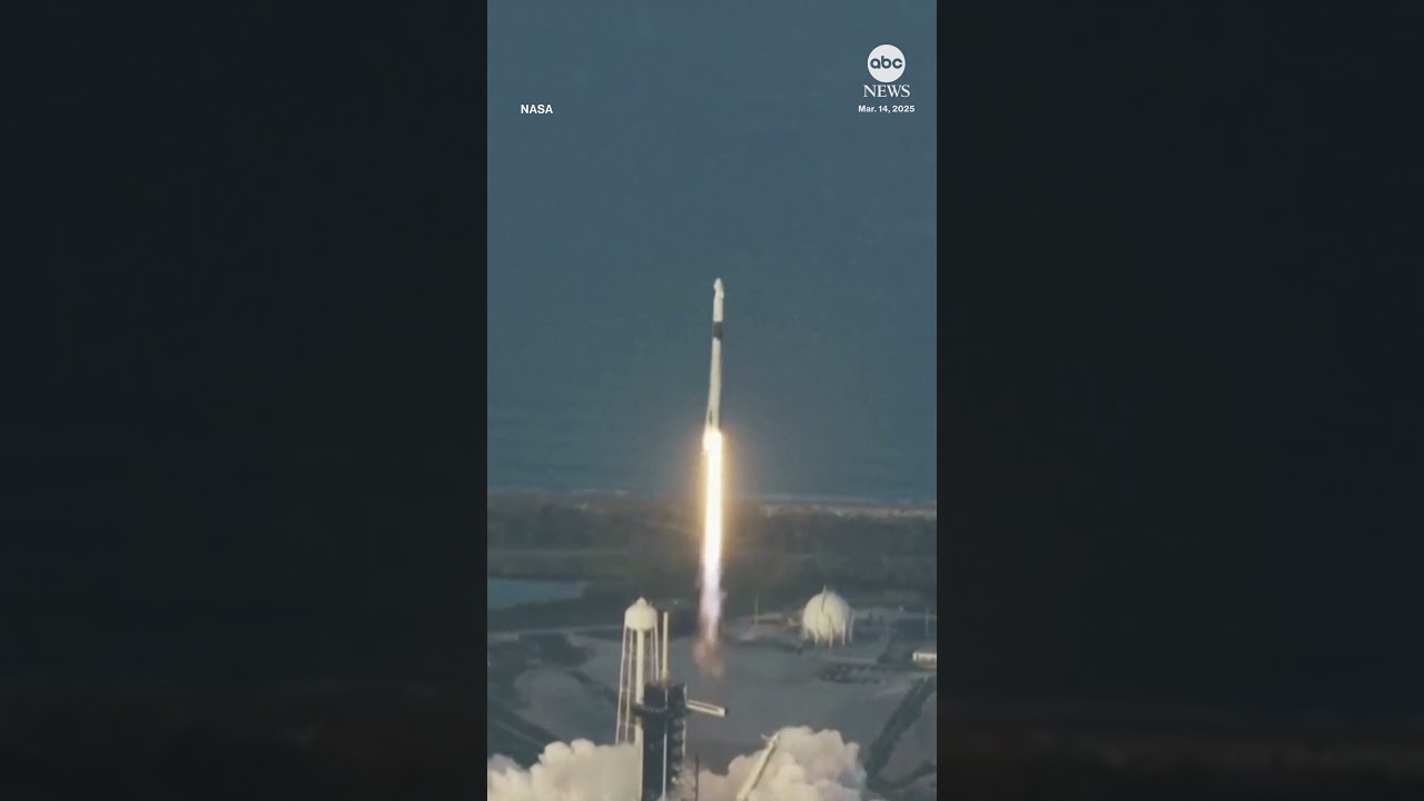 SpaceX mission launches to ISS to bring astronauts back to Earth