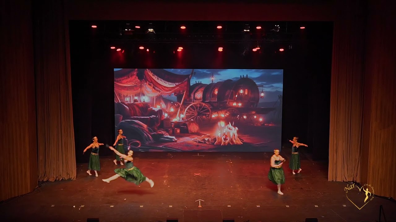 | ESPETÁCULO MÍSTICA: A MAGIA ATRAVÉS DA DANÇA | Ciganas. Ballet
