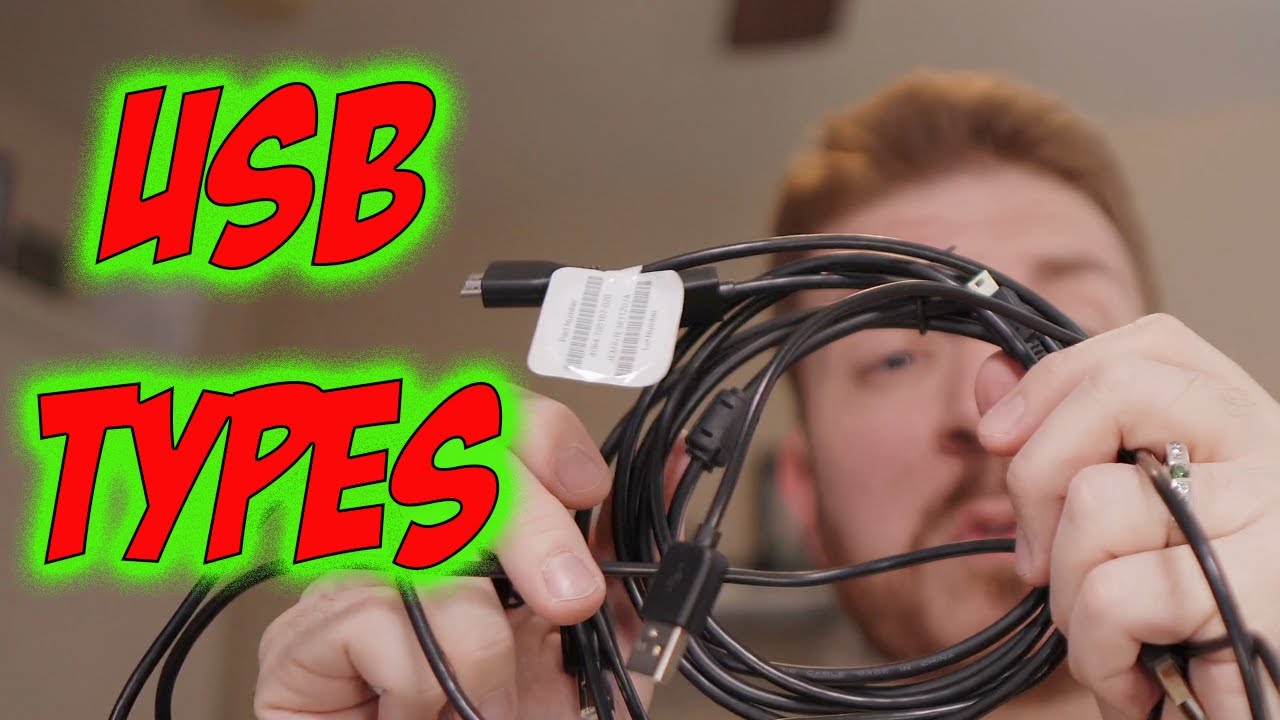 Типы USB-кабелей | Как определить USB-кабели, типы и разъемы