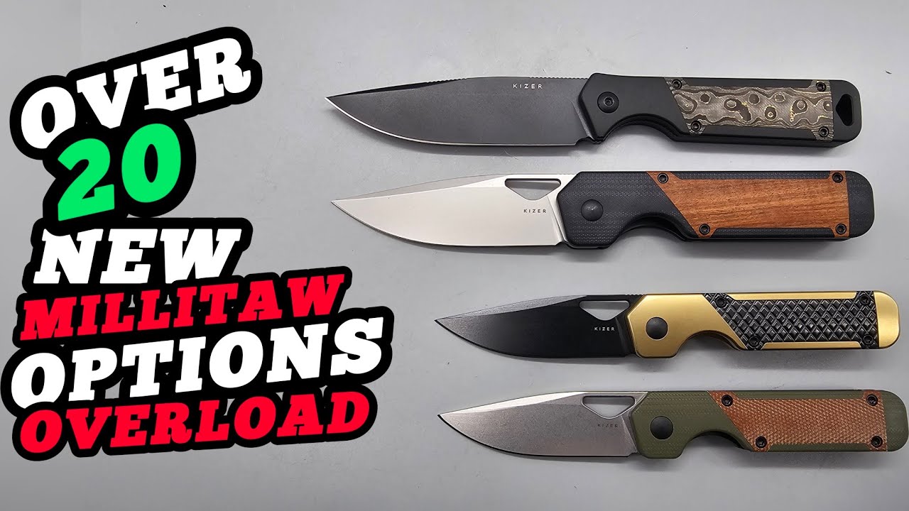Kizer Militaw OVERLOAD Over 20 New Variations To Choose From
