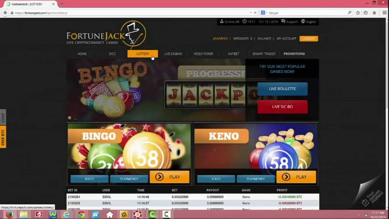 Bitcoin Gambling - FortuneJack