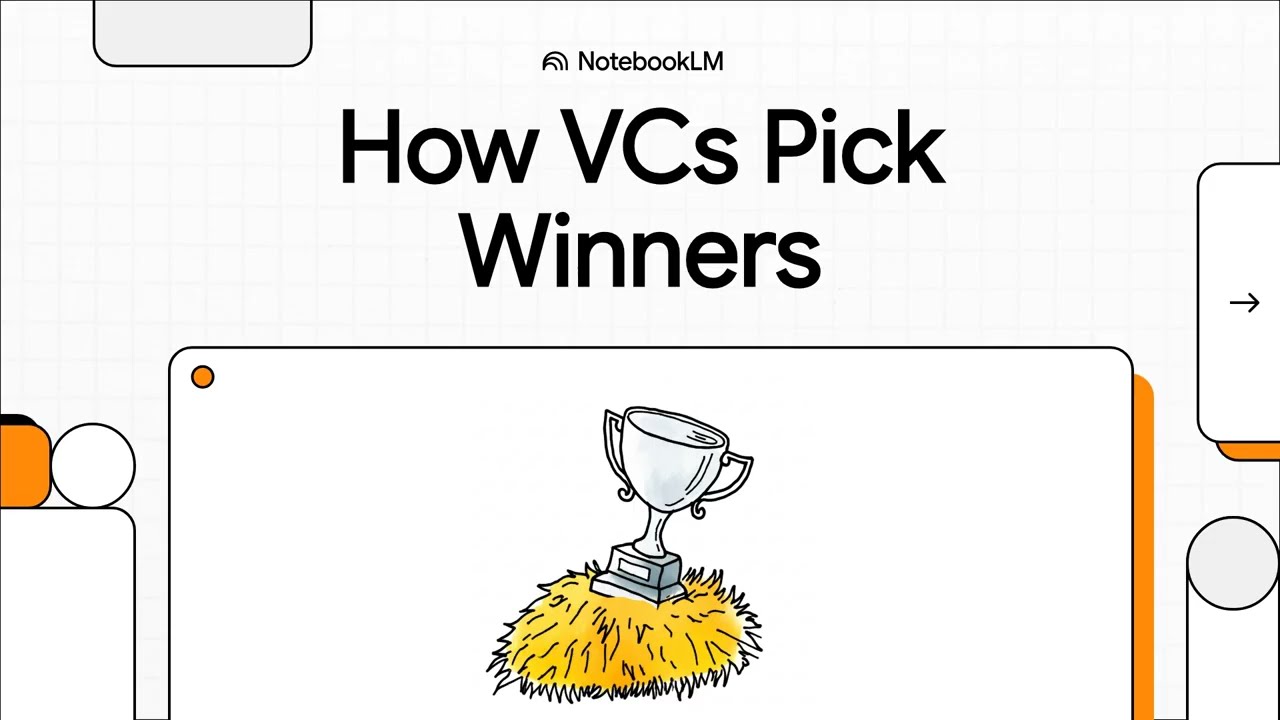 How Venture Capital Firms Pick Winners | NotebookLM Explainer