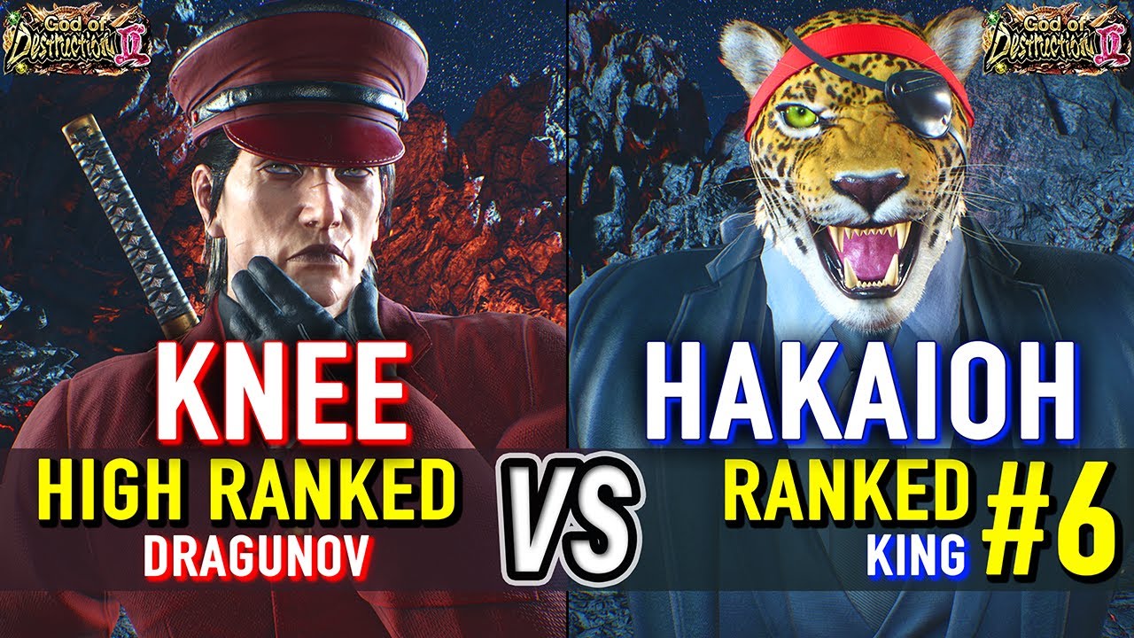T8 🔥 KNEE (Dragunov) vs HAKAIOH (#6 Ranked King) 🔥 Tekken 8 High Level Gameplay