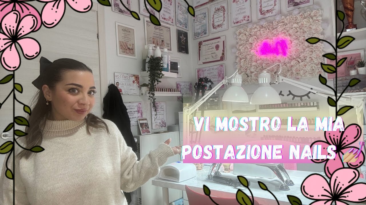 Vi mostro la mia postazione nails ✨💅🏼
