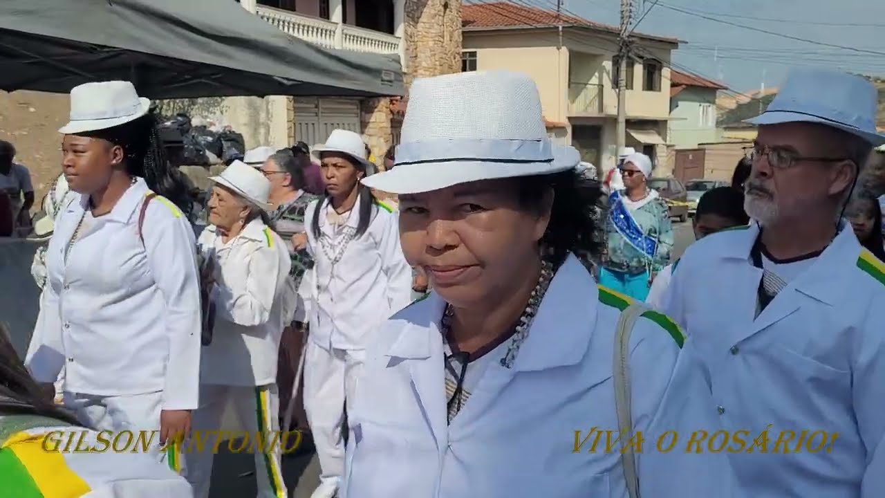 Congo Nsa Sra Do Rosário Bairro Cabana BH, Chegando Para Festa De Reinado Em Itaúna MG