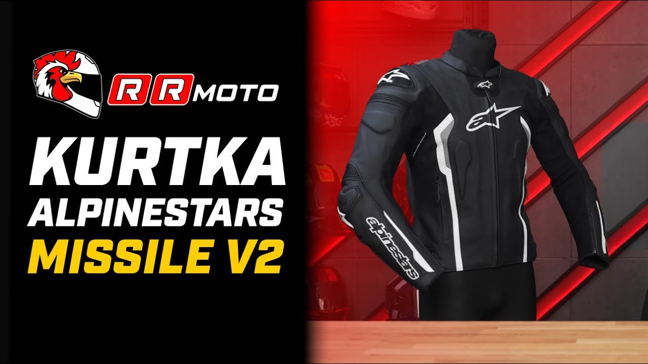 ALPINESTARS MISSILE V2 - skórzana kurtka motocyklowa