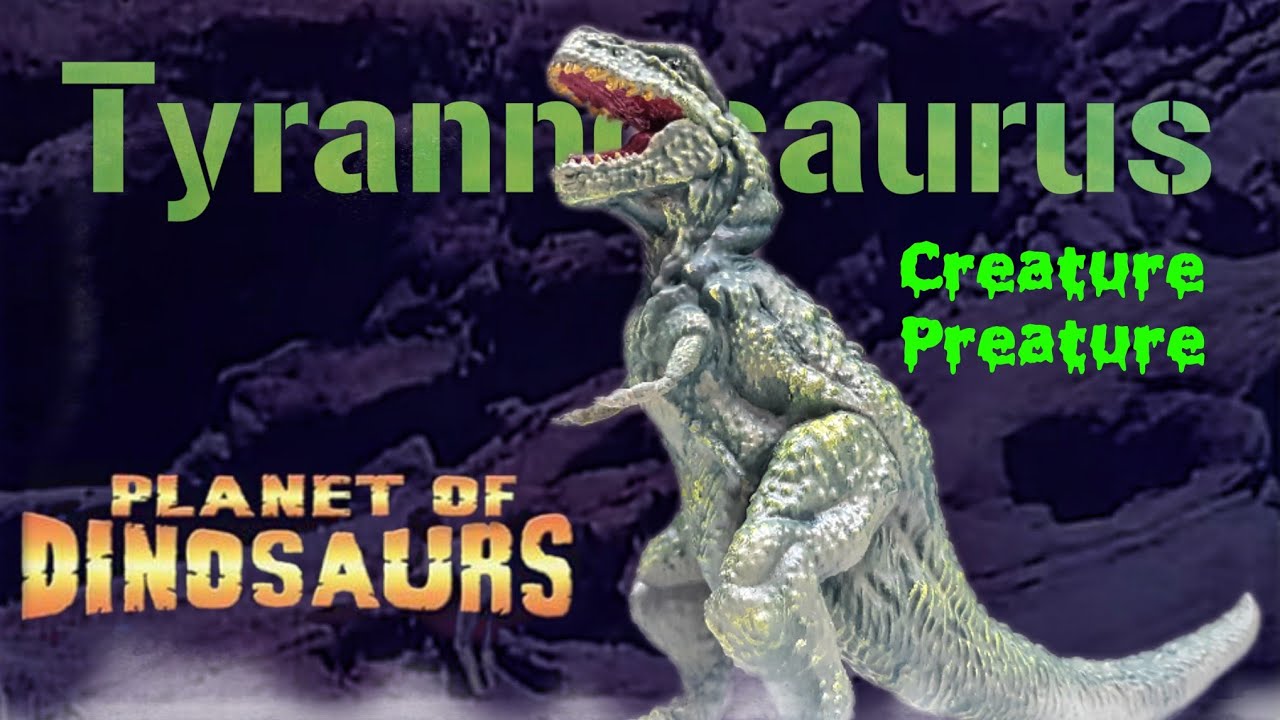 2022 Creacher Preature Planet of Dinosaurs Tyrannosaurus Rex Review!!!