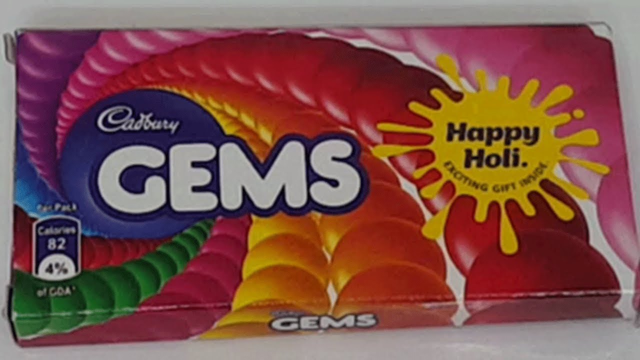 New Cadbury Gems Surprise Happy Holi Unboxing