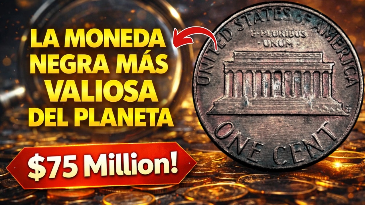 🚨¡ALERTA! ¿Descubriste un raro centavo negro de Lincoln? ¡Podrías convertirte en millonario!