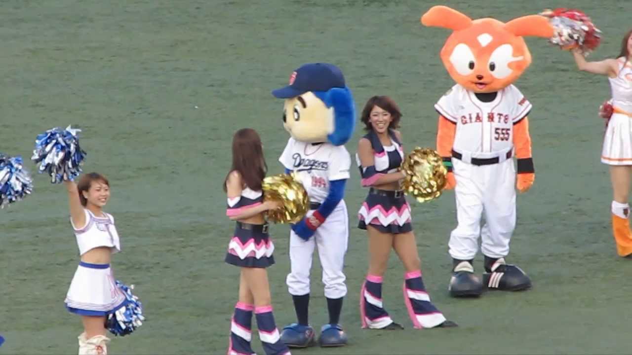 20130720オールスターゲームのチア・マスコットのまとめ動画＠神宮