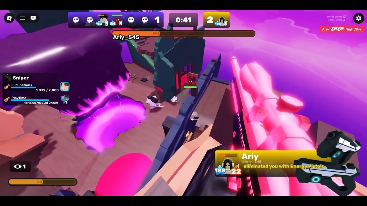 Playing new gamemode juggernaut in rivals