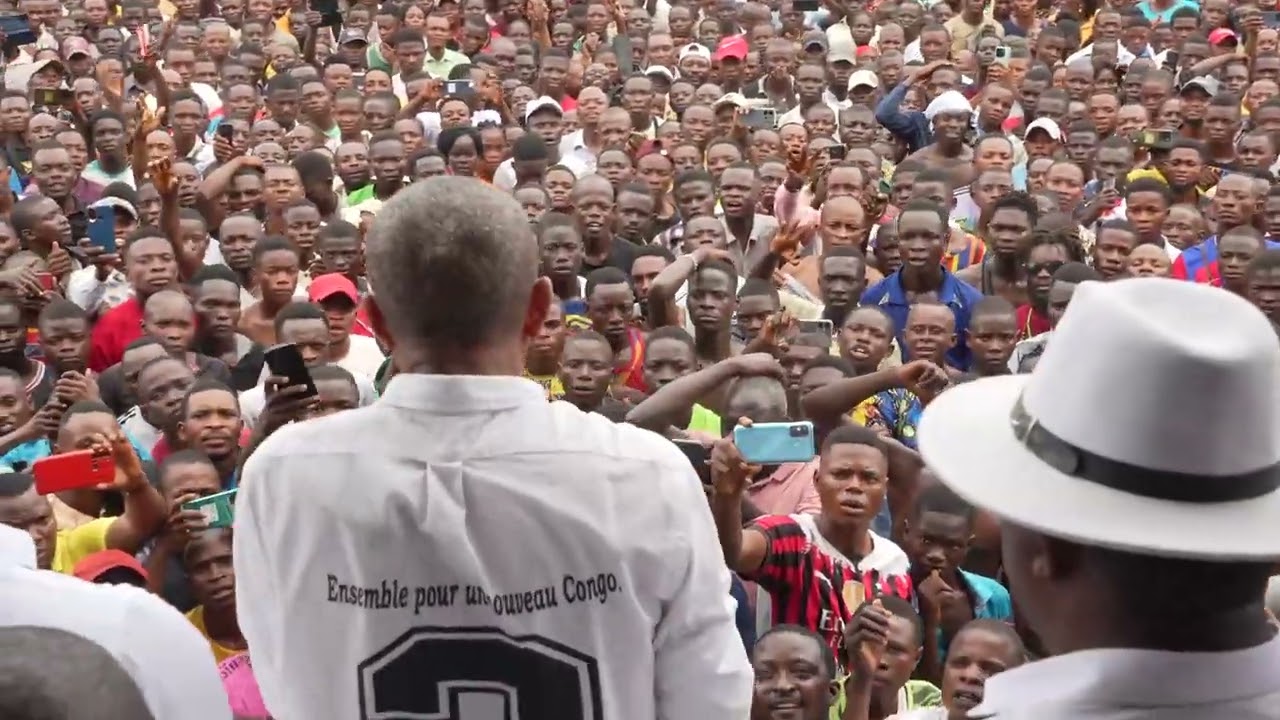 Moise Katumbi à Lodja dans le Sankuru