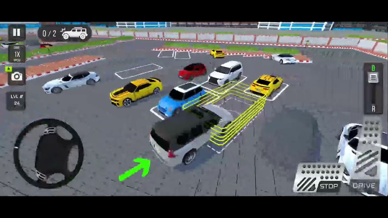 Prado car parking 3d android gameplay #gameplay 