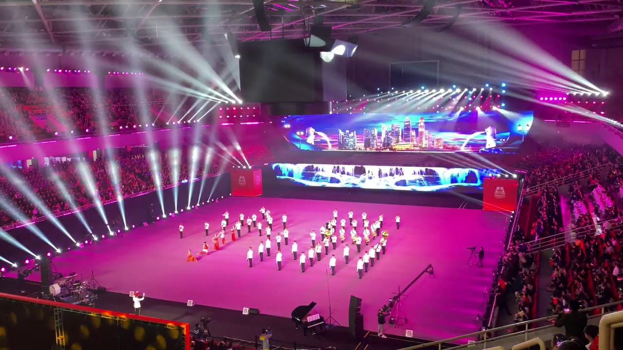 SAF Central Band, Silent Precision Drill Squad, and Music & Drama 6th Nanchang  Military Tattoo