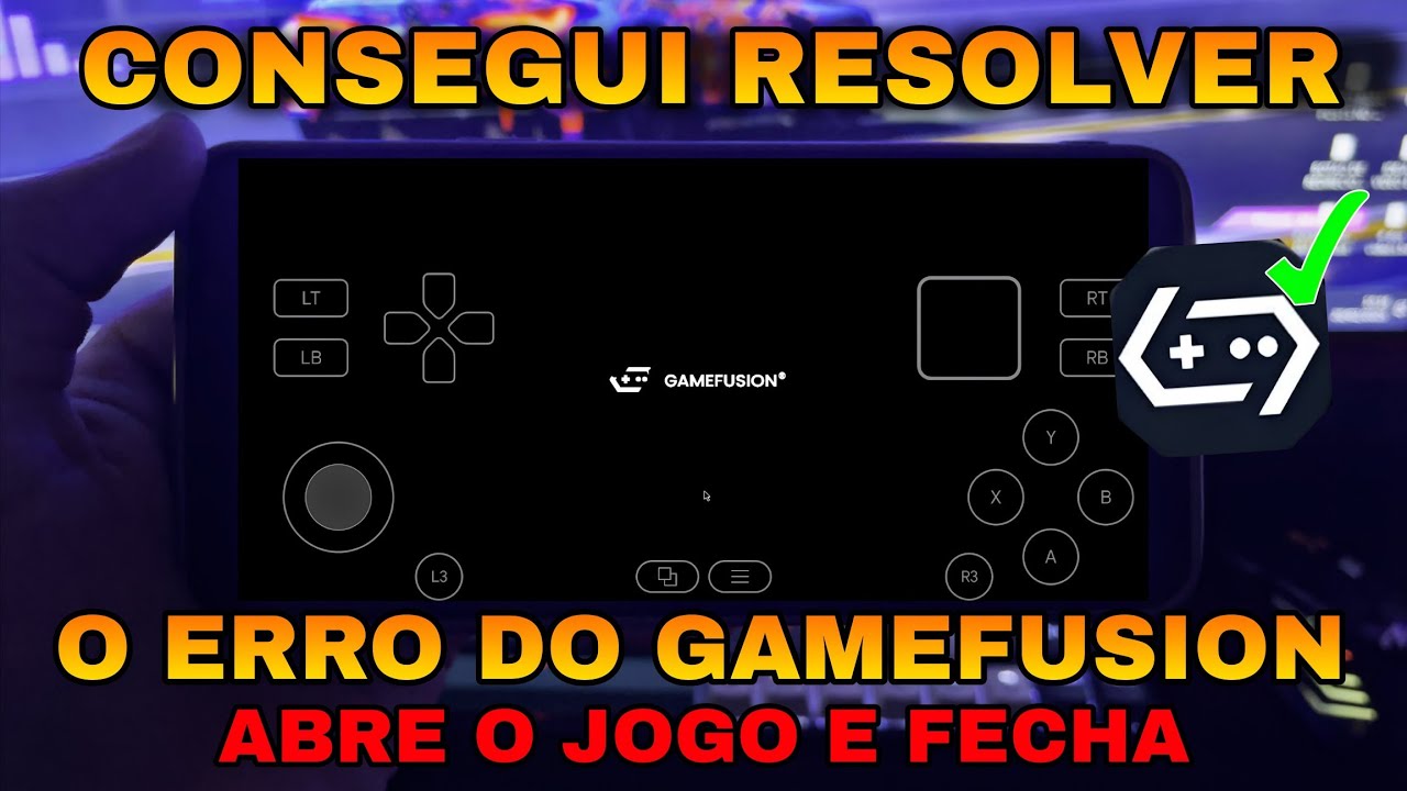 CONSEGUI RESOLVER O ERRO DO GAMEFUSION/GAMEHUB NAO ABRIR OS JOGOS FACHANDO SOZINHO