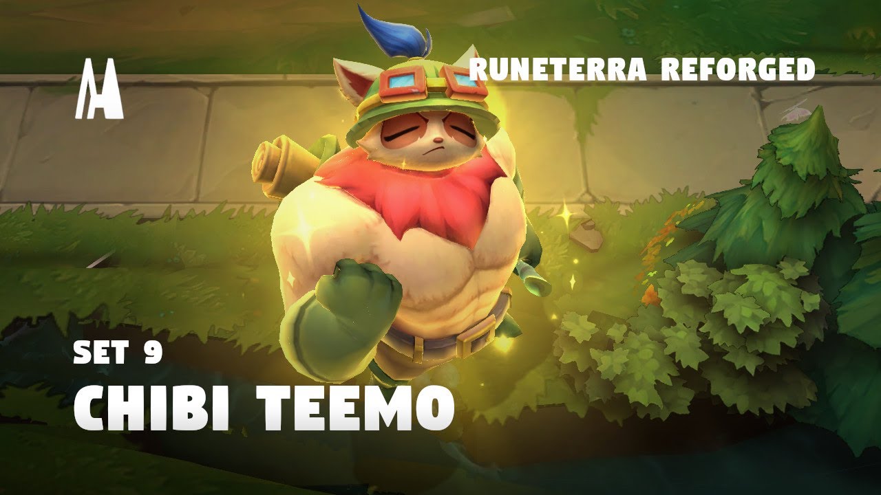 Chibi Teemo | Boom, Emotes  | TFT SET 9