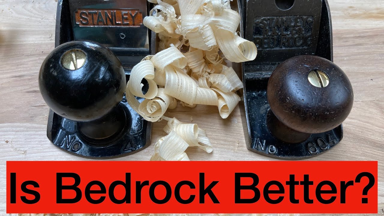 Stanley Bedrock 604 против Stanley Bailey № 4. Что лучше?