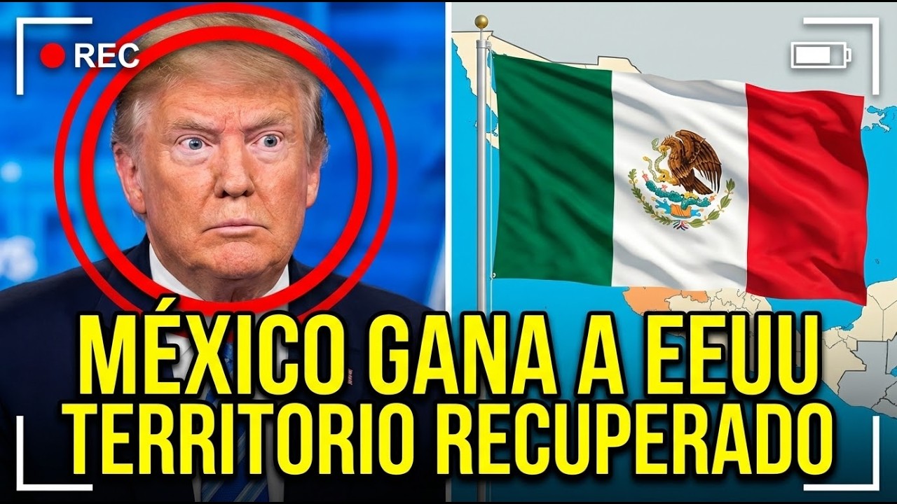 ÚLTIMA HORA: 🔴INCREÍBLE! EE.UU. ROBÓ territorio a México: así podría RECUPERARSE