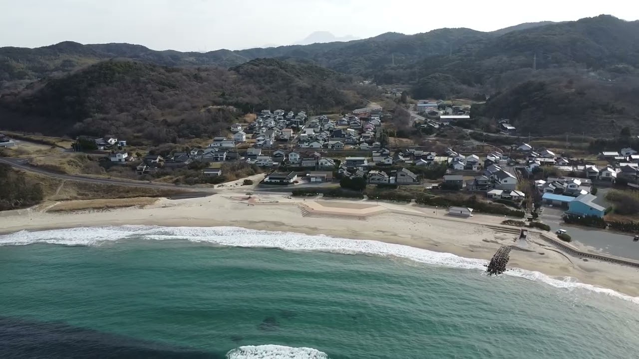 Nima beach 島根県大田市仁万海岸