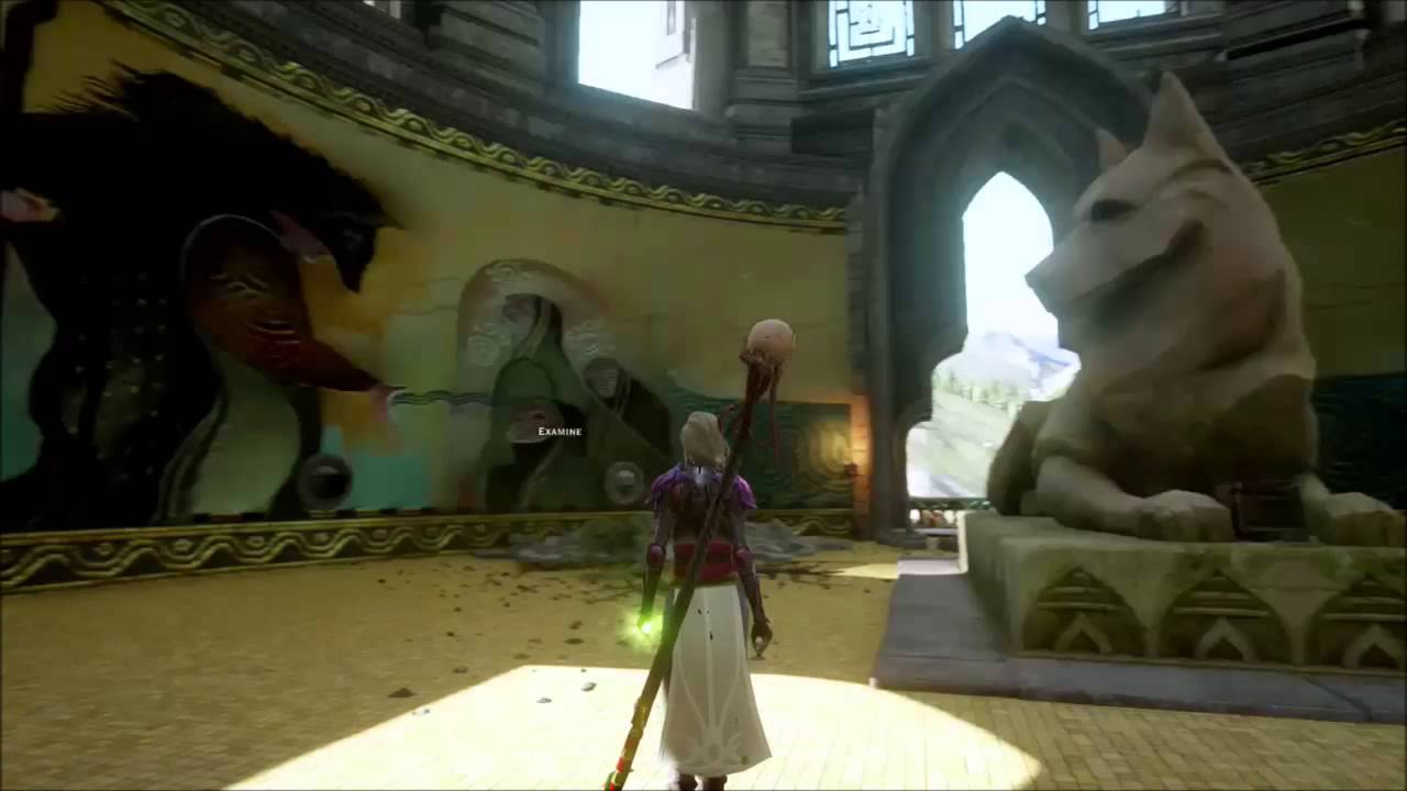 Dragon Age Inquisition. Trespasser - Solving Dread Wolf Veilfire Puzzle in Elven Ruins.