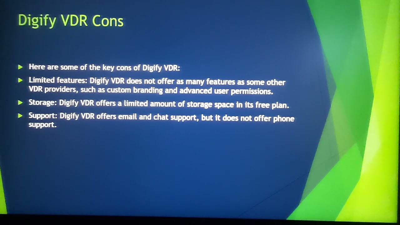 Digify Virtual Data Room Reviews