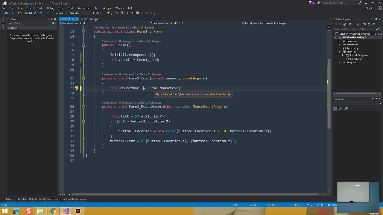 Windows Forms. Методы TextBox, Списки.