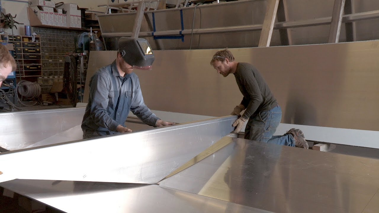 This Alaskan Is Building His Own Boat From Scratch