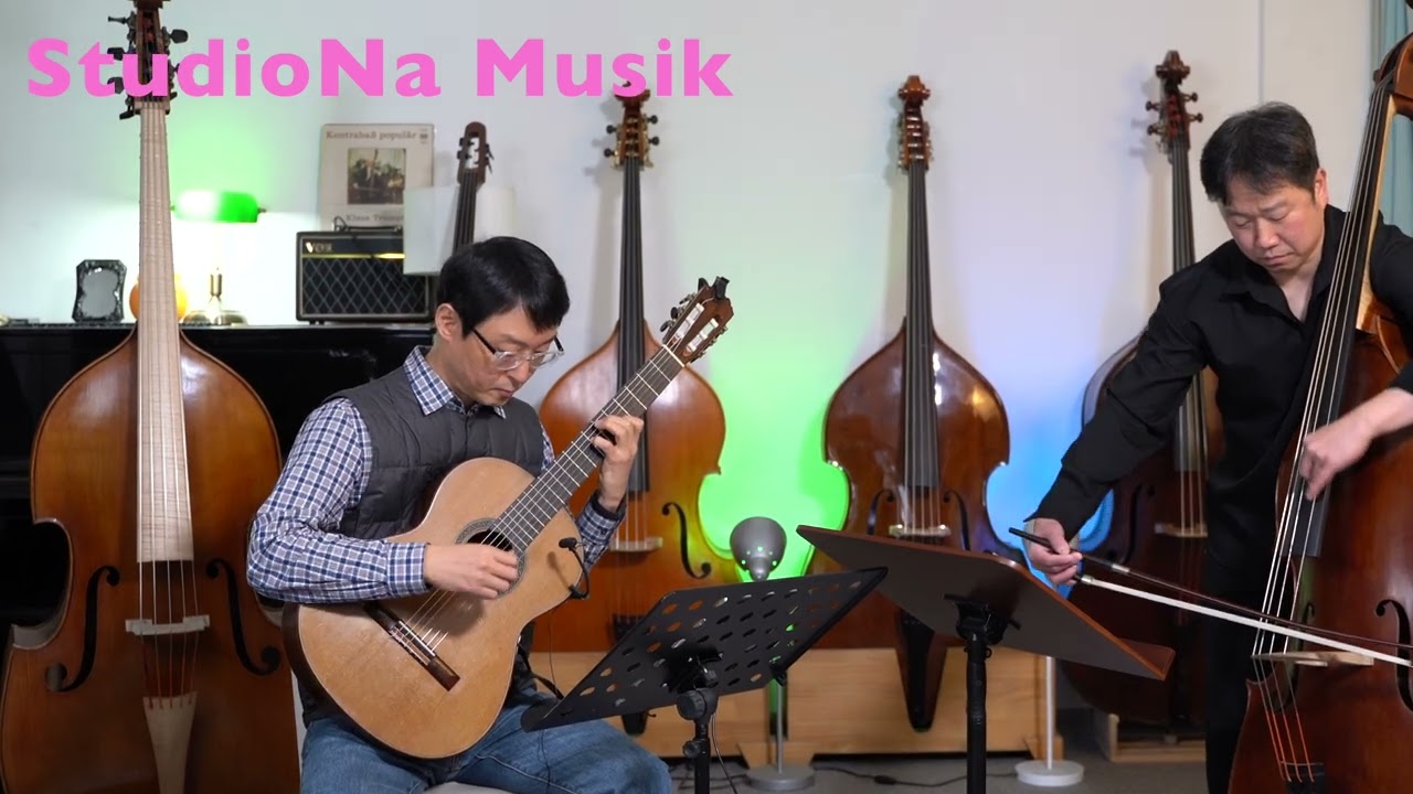 'Cafe1930' by A.Piazzolla.      클래식기타 - 염해석.  콘트라베이스 - 나장균