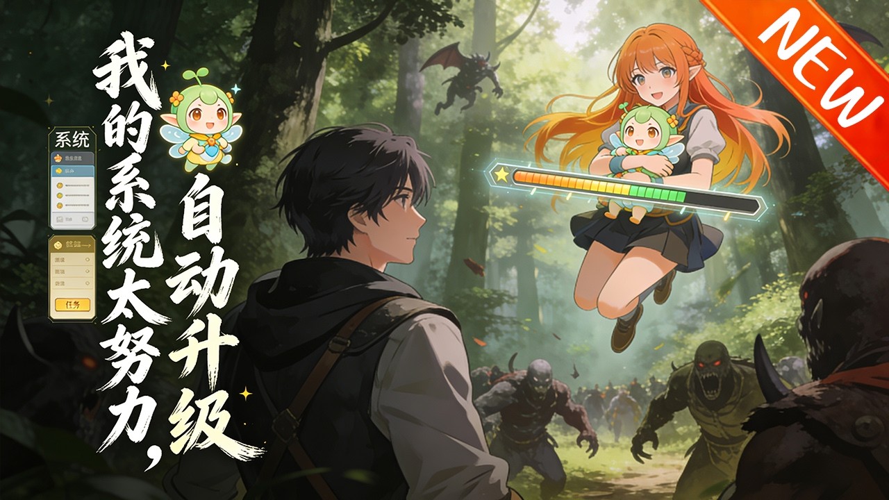 💥【新番上线】《我的系统太努力，自动升级》程序员林枫穿越成废柴少爷，绑定自动升级系统，一路逆袭，飞升成仙，获封“混沌仙尊”创传奇！#战斗 #斗破动漫 #逆袭 #動漫