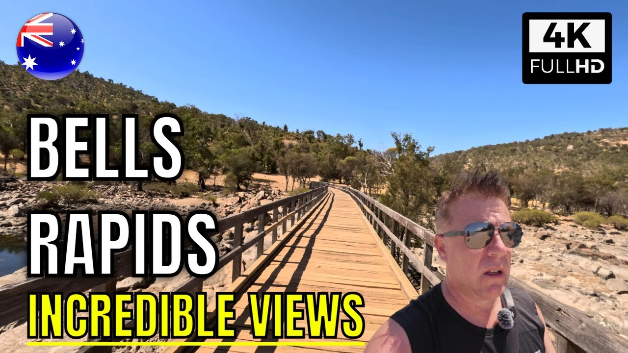 Bells Rapids Walking Trail in 4K Before Rain After Rain