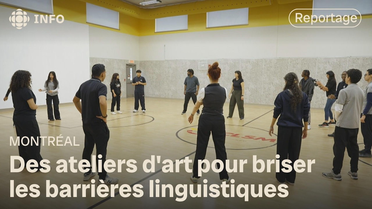 Des ateliers d'art pour aider de jeunes nouveaux arrivants à s'intégrer au Québec