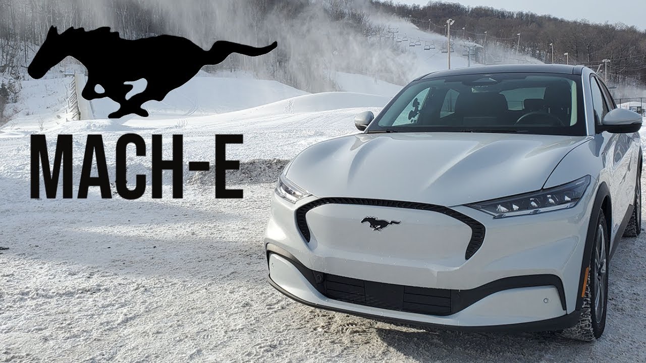 Mustang Mach-e Select eAWD - Essai routier en hiver